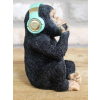 Monkey with headphones