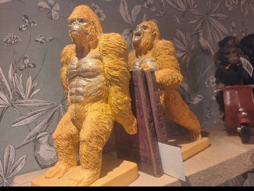 Gorilla bookends